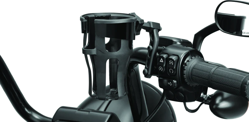 Kuryakyn Reflex Drink Holder Perch Mount Black - Image 3