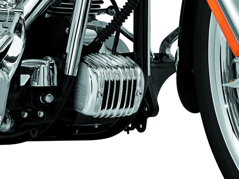 Kuryakyn Regulator Cover 01-17 Softail Chrome - Image 4