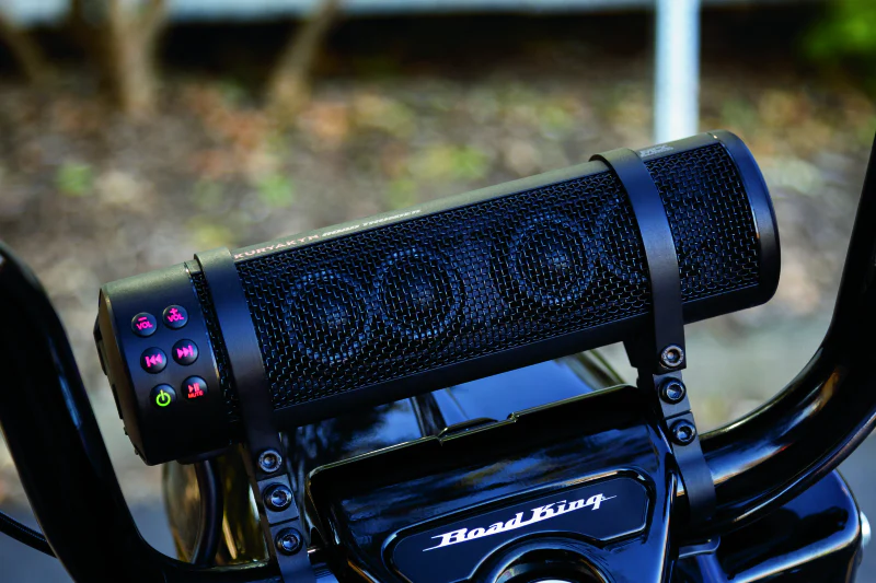 Kuryakyn Road Thunder Plus Sound Bar Satin Black - Image 5