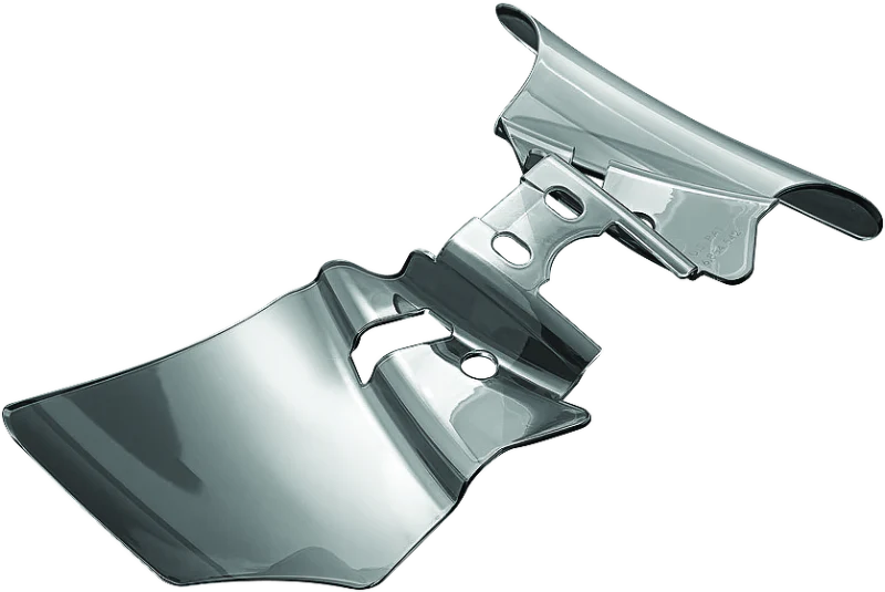 Kuryakyn Saddle Shields Heat Deflectors 99-17 Dyna Models Smoke