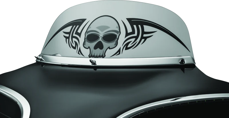 Kuryakyn Smooth Windshield Trim 96-13 Touring Chrome - Image 2