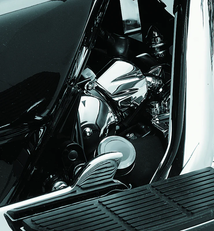 Kuryakyn Solenoid Cover 90-06 Big Twins 91-19 XL Sportsters Chrome - Image 2