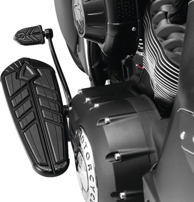 Kuryakyn Spear Driver Floorboard Inserts Satin Black - Image 2