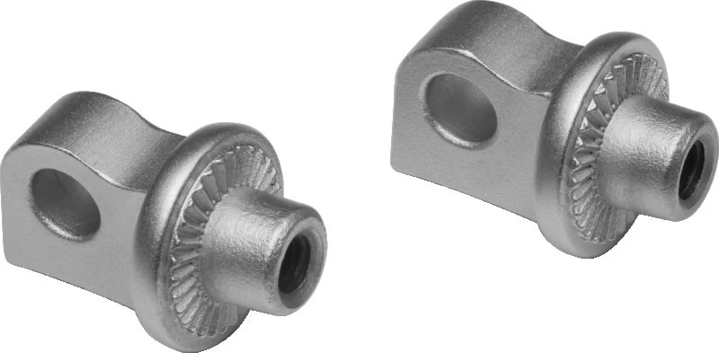 Kuryakyn Splined Peg Adapter Silver - Image 2