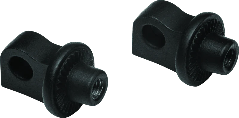 Kuryakyn Splined Peg Adaptors Satin Black - Image 2