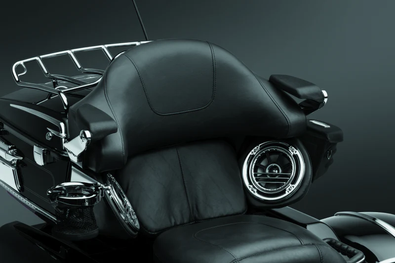 Kuryakyn Stealth Passenger Armrests 97-13 Touring Models Chrome - Image 6
