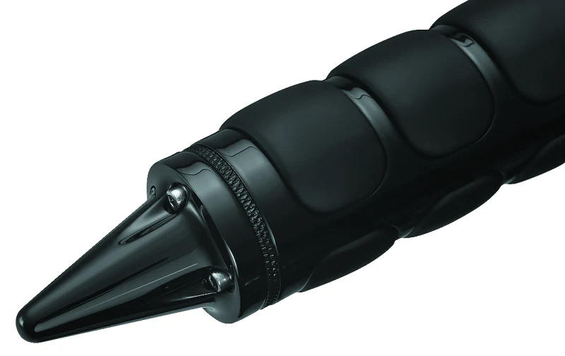 Kuryakyn Stiletto End Caps Grips Black - Image 2