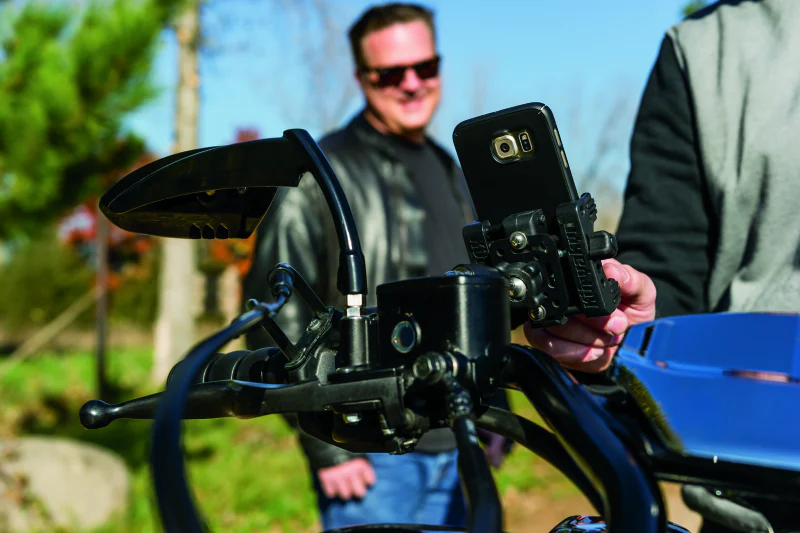 Kuryakyn Tech Connect Perch Mount Black Standard - Image 4