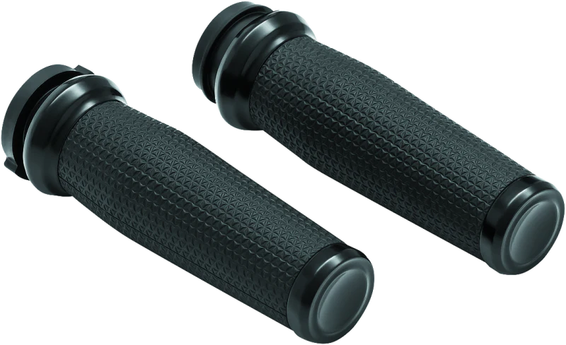 Kuryakyn Thresher Grips Throttle-By-Wire Black