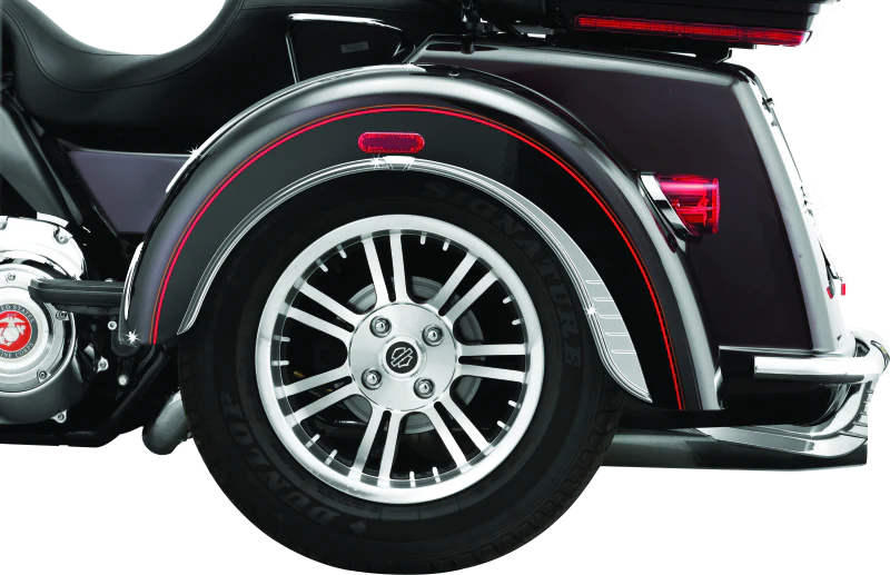 Kuryakyn Top Fender Accent For Trikes Chrome - Image 2
