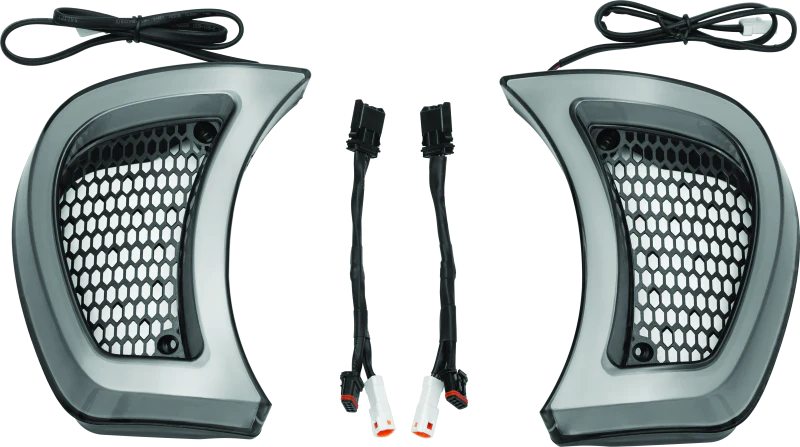 Kuryakyn Tracer Headlight Vent Accents Road Glide
