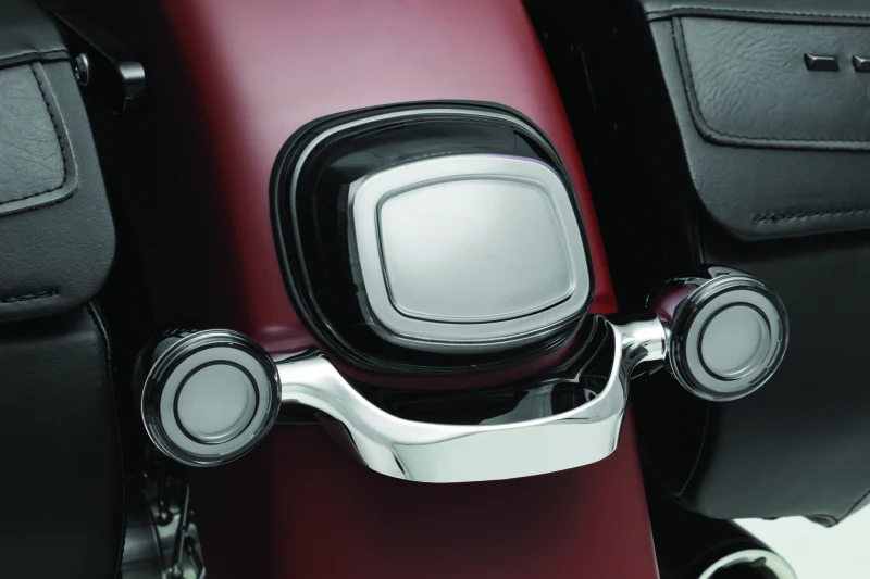 Kuryakyn Tracer L.E.D. Front Turn Signal Insert, Red Light, Smoke Lens 1156 - Image 3