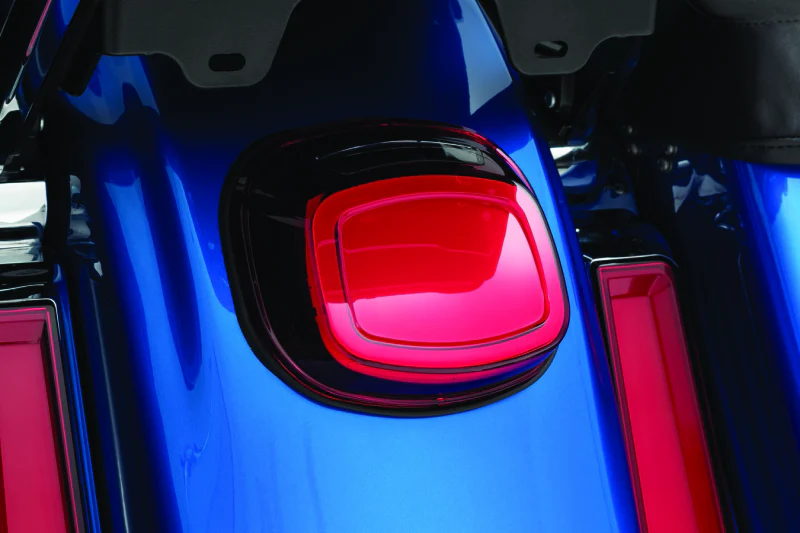Kuryakyn Tracer LED Taillight Red Lens With License Light - Image 5
