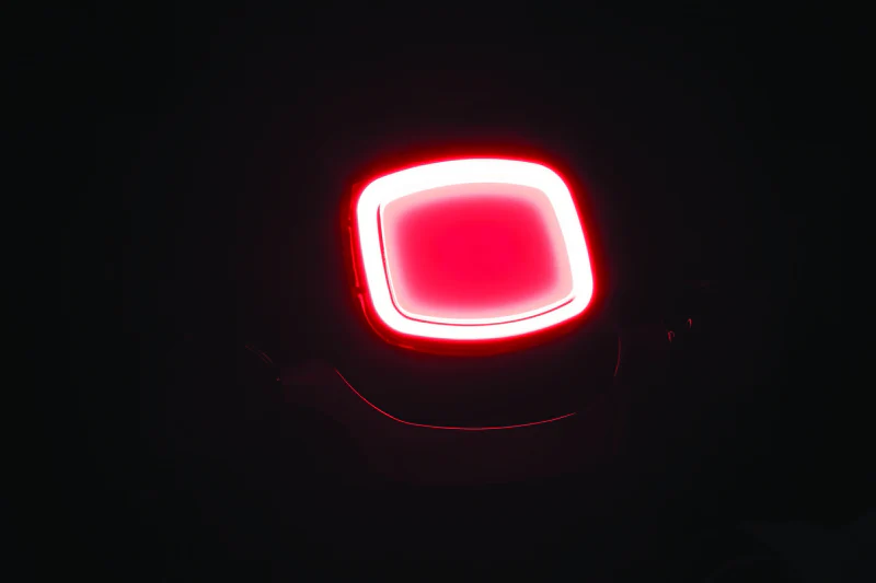 Kuryakyn Tracer LED Taillight Smoke Lens Without License Light - Image 2