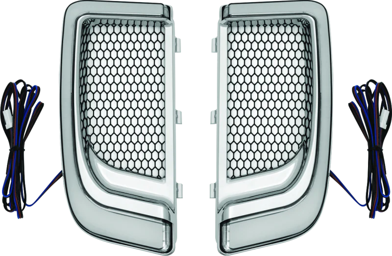 Kuryakyn Tracer Lower Fairing Grill Chrome