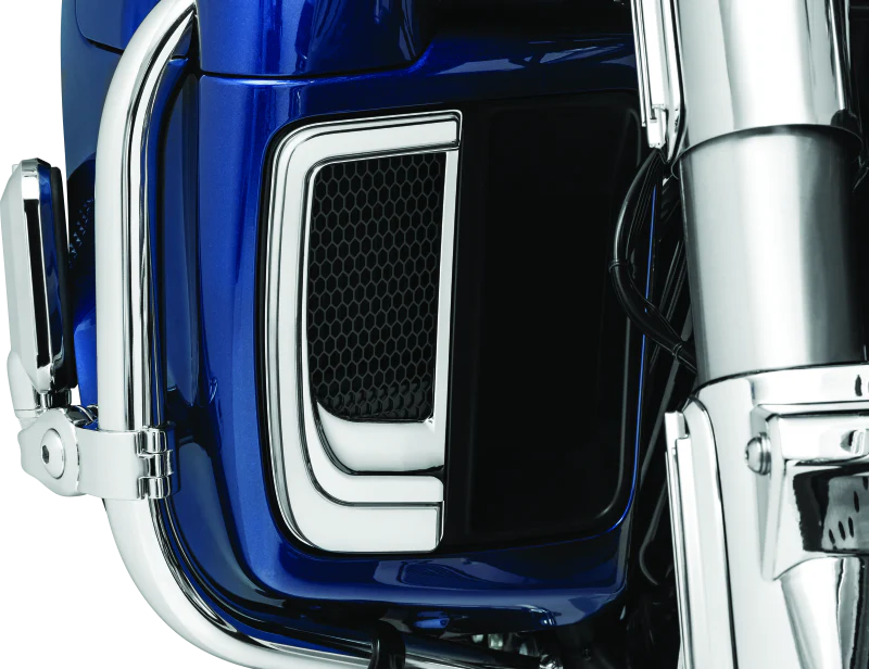 Kuryakyn Tracer Lower Fairing Grill Chrome - Image 10