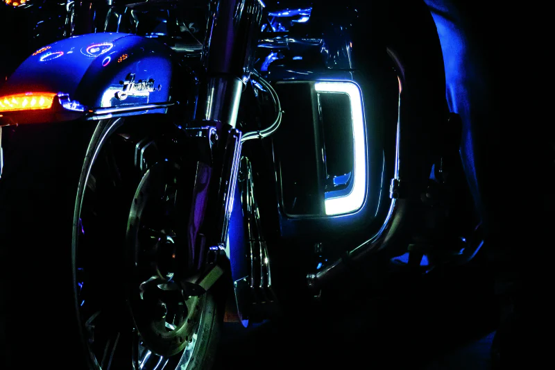 Kuryakyn Tracer Lower Fairing Grill Chrome - Image 16