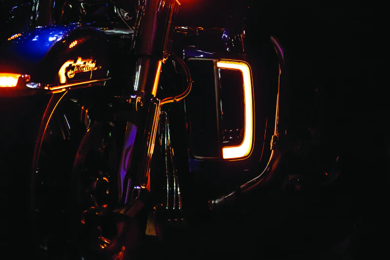 Kuryakyn Tracer Lower Fairing Grill Chrome - Image 2
