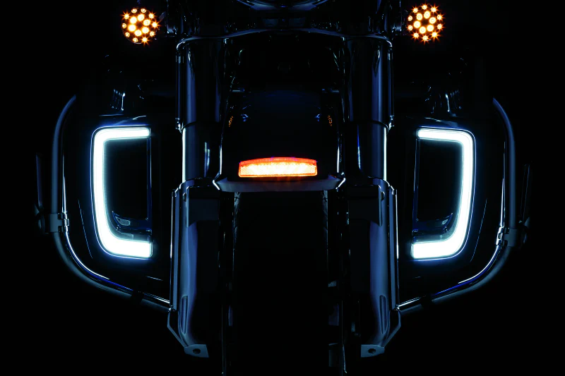 Kuryakyn Tracer Lower Fairing Grill Chrome - Image 8