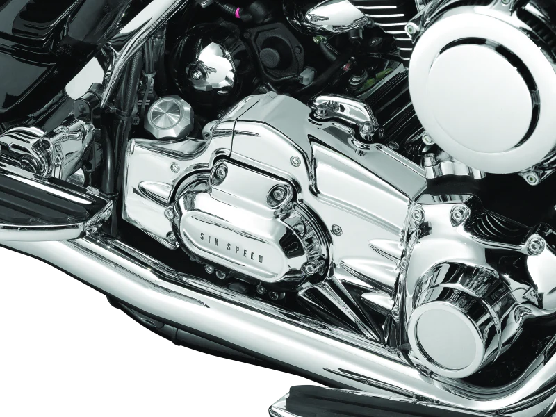 Kuryakyn Transmission Shroud 07-08 Touring with True Dual Exhaust - Image 2