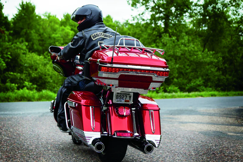 Kuryakyn Tri-Line Accent For Rear Tour-Pak Light Chrome - Image 7