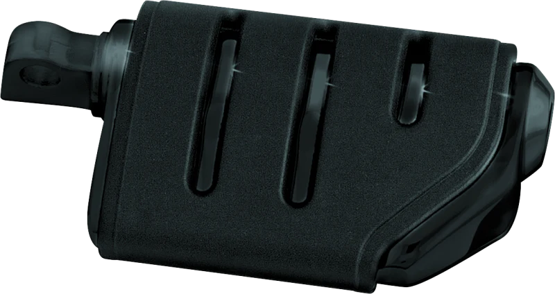 Kuryakyn Trident Dually Peg With Male Adapter Gloss Black