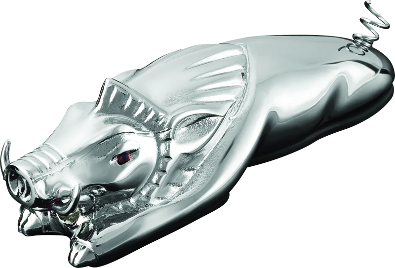 Kuryakyn Wild Boar Fender Ornament Chrome