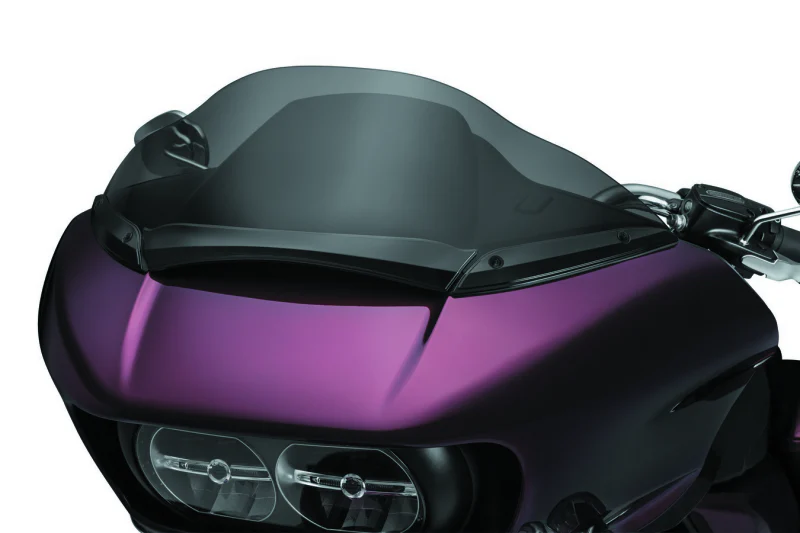 Kuryakyn Windshield Center Trim Gloss Black - Image 2