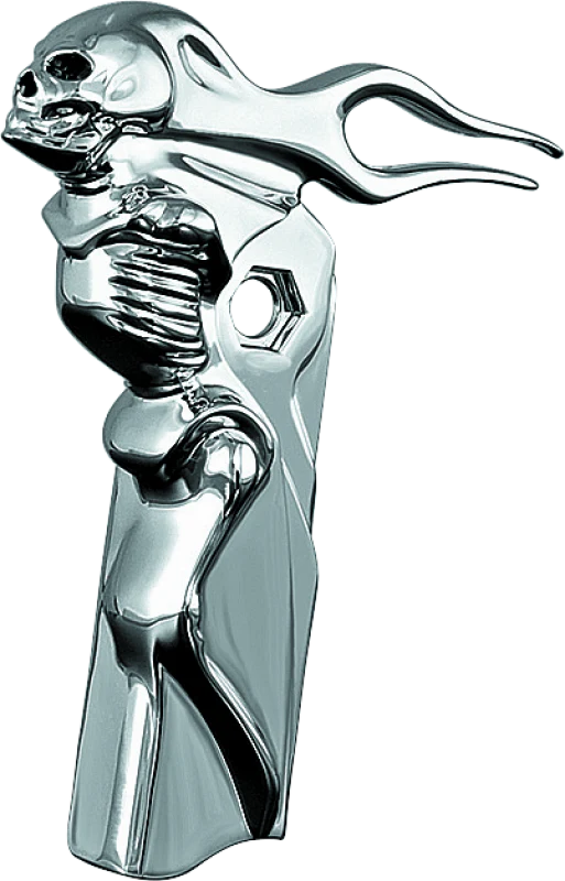 Kuryakyn Zombie Front Shift Arm Cover 82-16 Touring Chrome