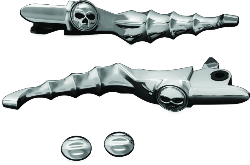 Kuryakyn Zombie Levers 14-16 Touring Chrome