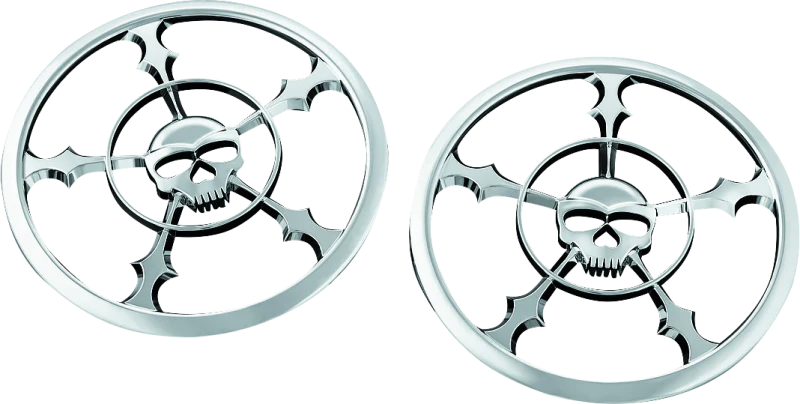 Kuryakyn Zombie Speaker Grill 14-Up Touring Chrome