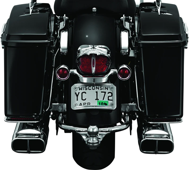 Kuryakyn Zombie Taillight Cover Chrome - Image 5