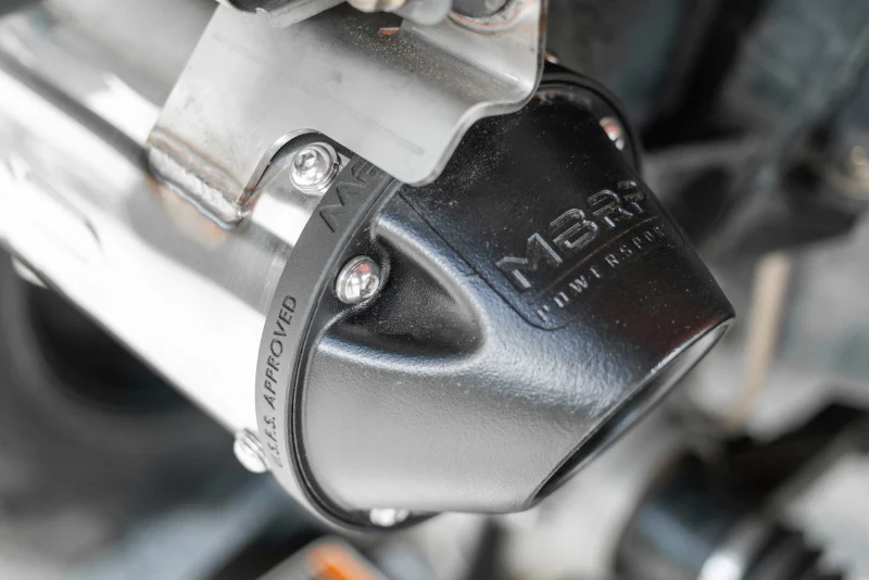 MBRP 15-Up Can-Am Outlander 450/500/570 US Market Only 5in Performance Series T304 Slip-on Exhaust - Image 3