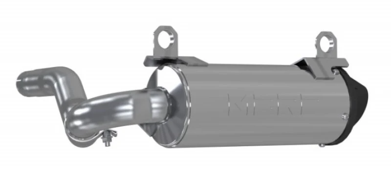 MBRP 15-Up Can-Am Outlander 450/500/570 US Market Only 5in Performance Series T304 Slip-on Exhaust - Image 5