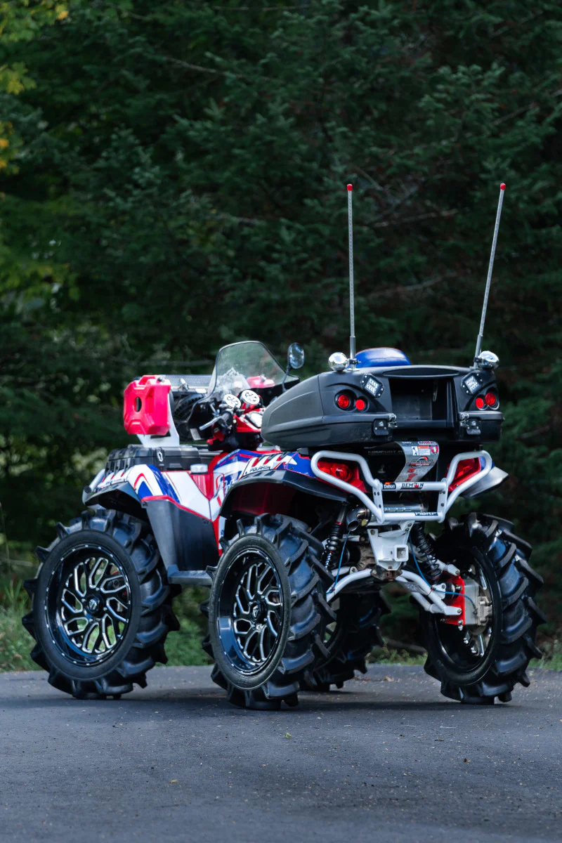 MBRP 2011+ Polaris Sportsman Touring 850 T304 Stainless Single Slip-On Performance Series - Image 4