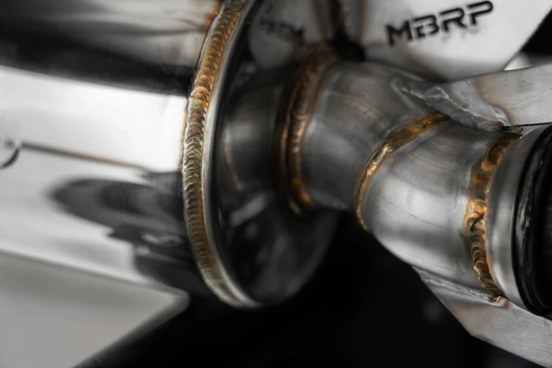 MBRP 2015 Polaris Hawkeye 325/Sportsman ETX 5in Single Slip-On Performance Series Exhaust - Image 4