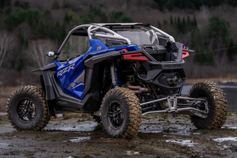 MBRP 22-23 Polaris RZR Pro R Single Slip-on Dual Outlet Performance Series - Image 4