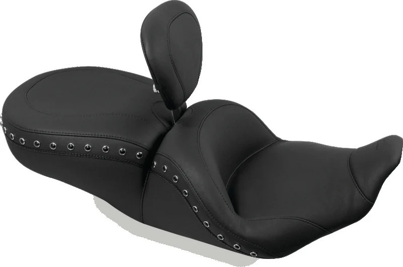 Mustang 15-23 Kawasaki Vulcan S Solo Seat Diamond Stitch - Black - Image 2