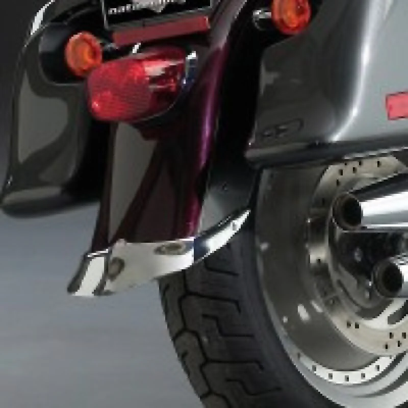 National Cycle 07-17 Harley-Davidson FLSTF Fat Boy Rear Fender Tips 1pc - Image 2