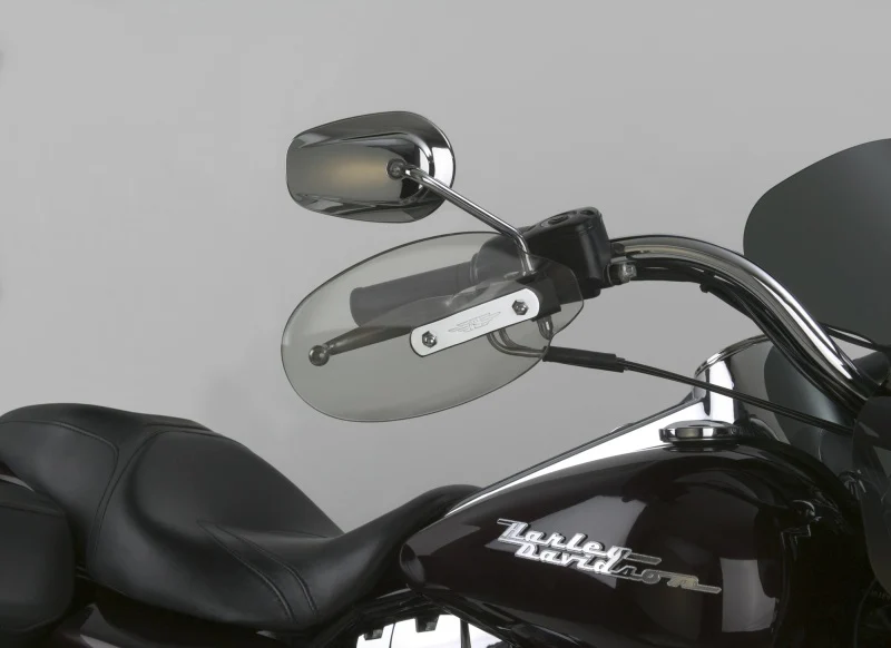 National Cycle 089-09 Harley FXST/96-13 FLHT/FLTR/09-17 FLHR/87-23 FLSCT Hand Deflectors-Lt Tint - Image 2