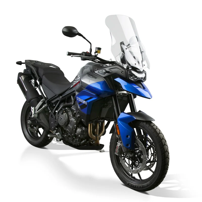 National Cycle 20+ Triumph Tiger 850 Sport/ 900 V Stream Mid/Std. Windshield - Light Tint - Image 3