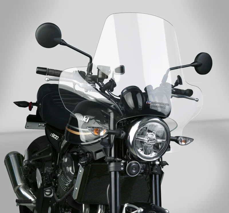 National Cycle 73-85 Kawasaki 400-1100/ 80-83 Yamaha XJ650/750 Plexifairing 2 - Clear - Image 3