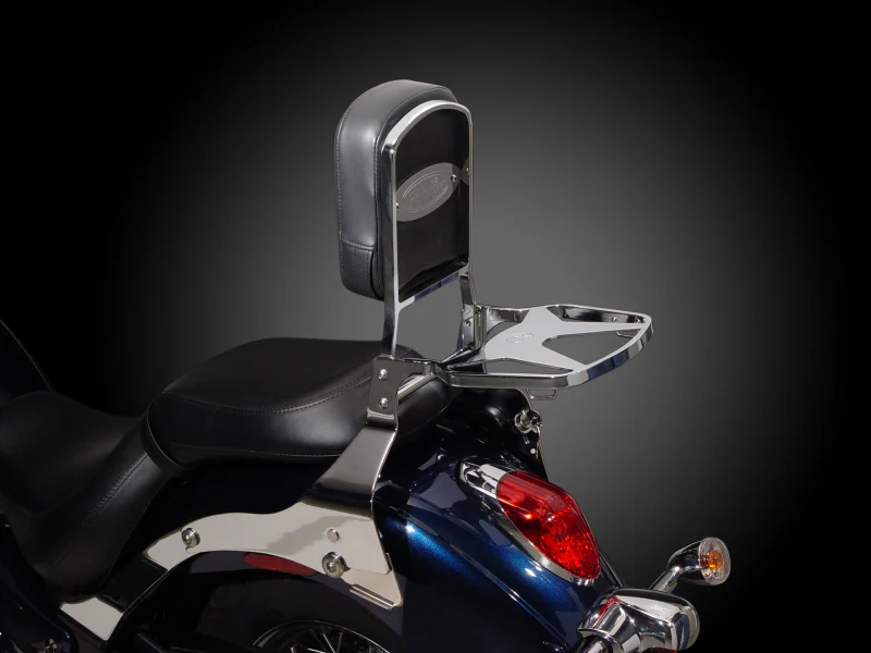National Cycle 97+ Hon/ 16+ Indian/ 05-23 Kaw/ 01+ Suz/98-15 Yam Paladin Backrest w/Pad - Image 4