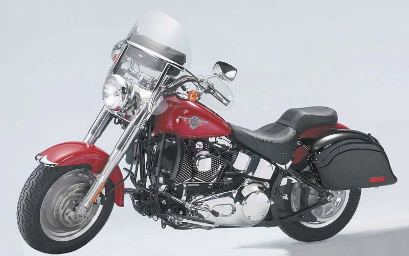 National Cycle Harley Davidson/Honda/Indian/Kawasaki/Suzuki/ Yamaha Chopped Heavy Duty Windshield - Image 3