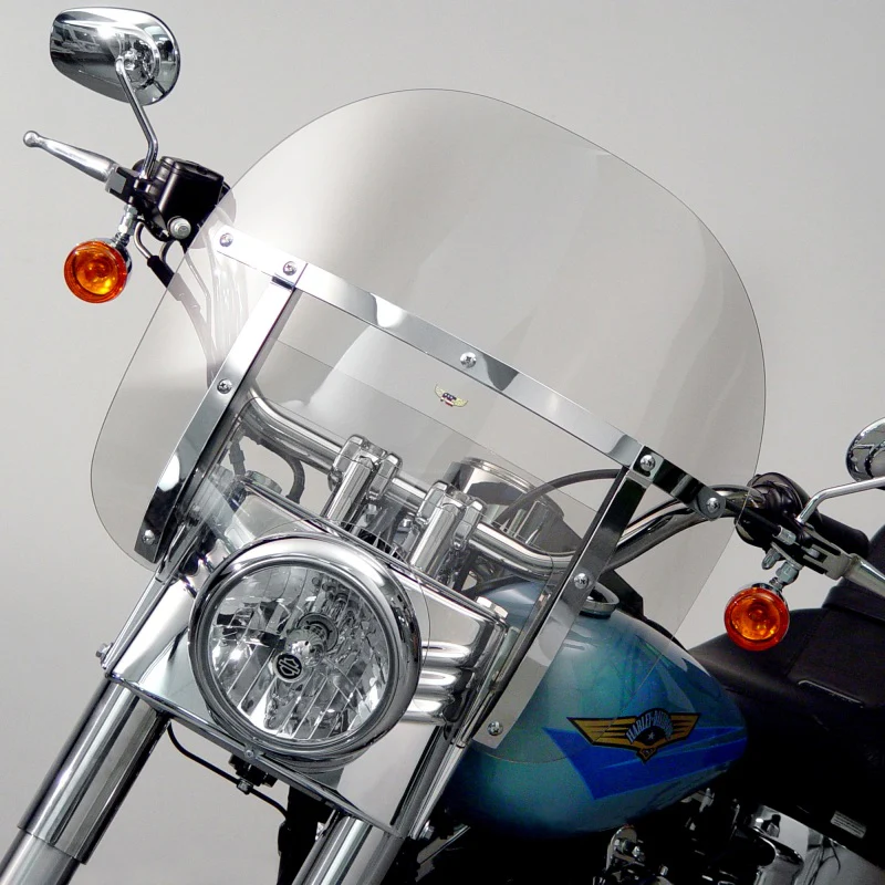 National Cycle Harley Davidson/Honda/Indian/Kawasaki/Suzuki/ Yamaha Chopped Heavy Duty Windshield - Image 5