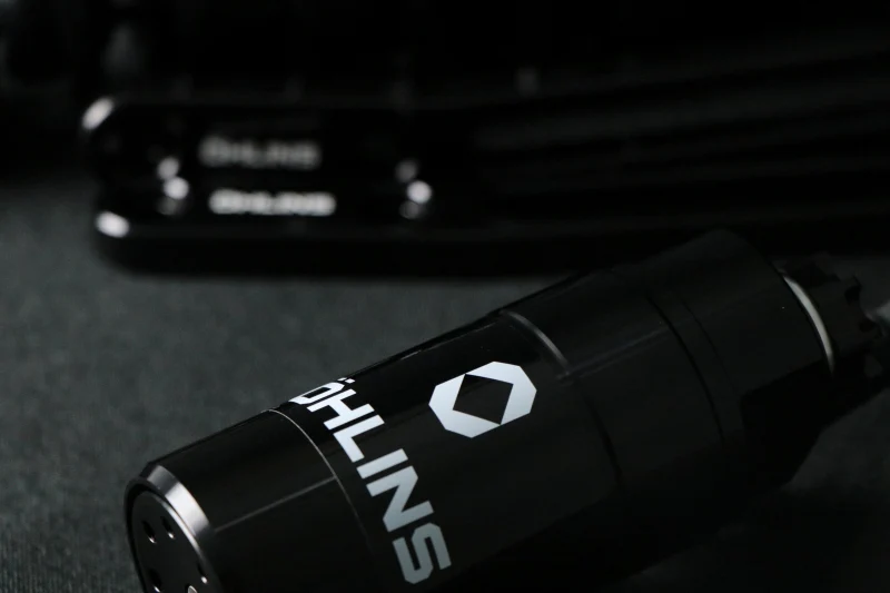 Ohlins 14-26 Harley FL Touring STX 36 Twin Blackline 12in Blk Reservoir Shocks - Standard Springs