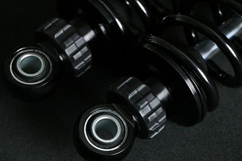 Ohlins 14-26 Harley FL Touring STX 36 Twin Blackline 12in Blk Reservoir Shocks - Standard Springs - Image 5