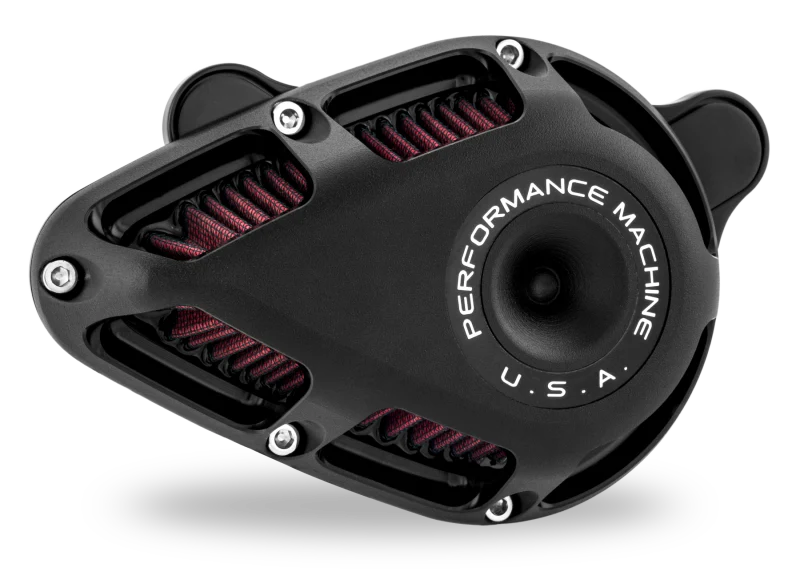 Performance Machine 23-Up CVO, 2024 Touring Jet Air Cleaner - Black Ops - Image 2