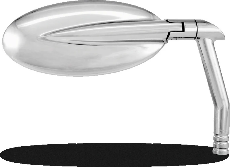 Performance Machine Vision Mirror Oval - Chrome - Image 2