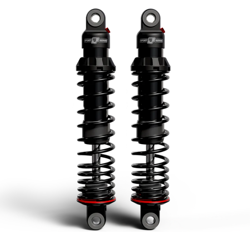 Progressive 06-17 Harley Dyna 494 Series Shocks 12.5in Bearing - Black